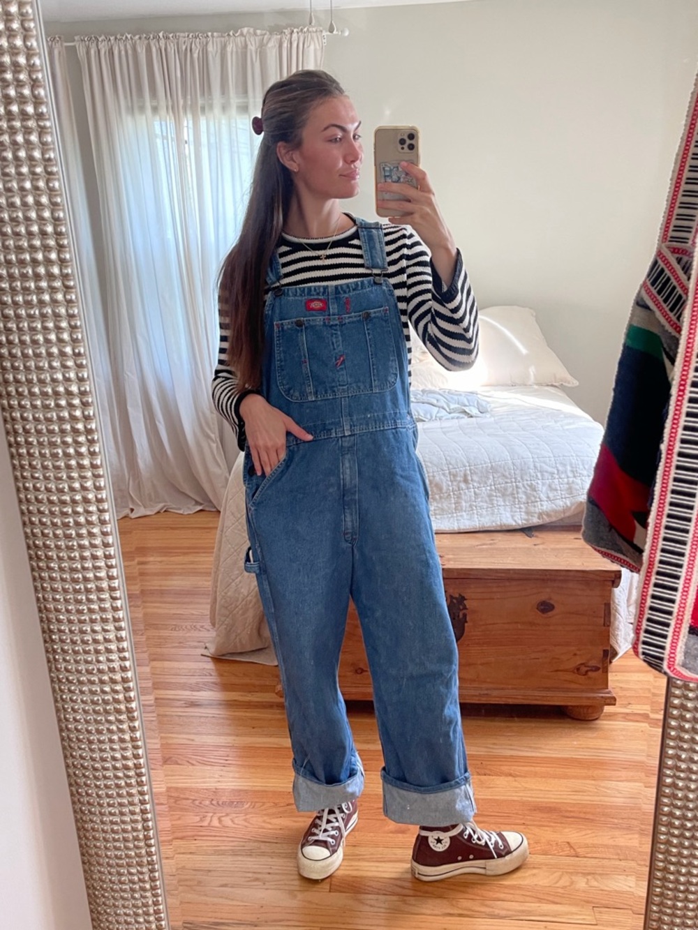 Vintage Denim Blue Overalls